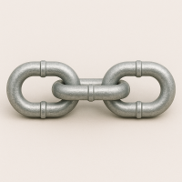 Цепь круглозвенная с буртиком Б2-10х40