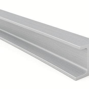 Двутавр алюминиевый неравнополочный 100х62х3 мм АД31 ГОСТ 29303-92 в наличии в Магадане