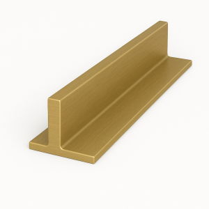 Латунный профиль Т-образный 14 мм ЛС59-1 в наличии в Магадане