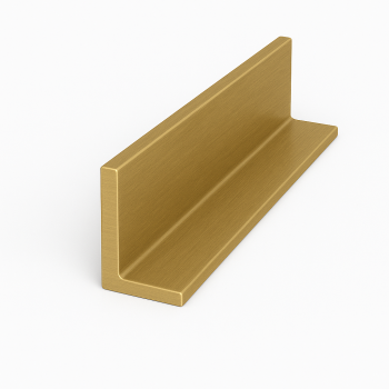 Латунный профиль Г-образный 25 мм ЛС59-1 в наличии в Магадане