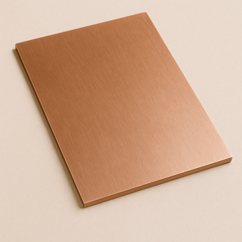 Бронзовый лист 0,18 мм БрБ2 в наличии в Магадане