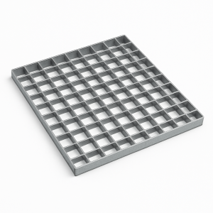 Решетчатый настил SP 34х38/30х2 1000х1000 мм в наличии в Магадане