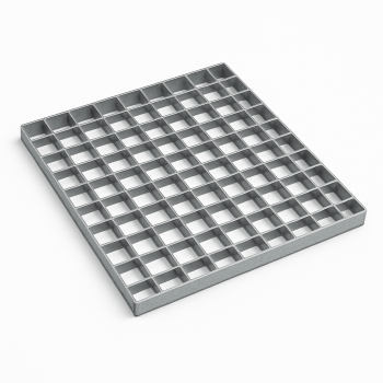 Решетчатый настил SP 34х38/30х2 1000х1000 мм в наличии в Магадане