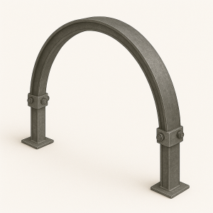 Арочная податливая крепь 4 стойки КМП-A4 СПВ-22 в наличии в Магадане