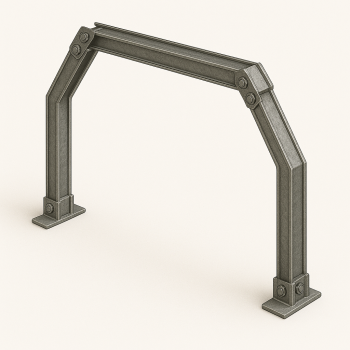 Трапециевидная податливая крепь 4 стойки КМП-Т4 СВП-22 в наличии в Магадане