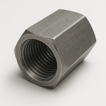 Гайка соединительная без покрытия 12Х1МФ М16 мм DIN 6334 в наличии в Магадане