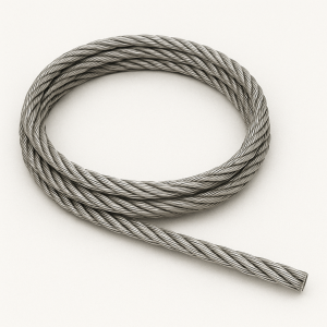 Трос нержавеющий авиационный 5,2 мм ЛК-О 6х19(1+6+12)+1х19(1+6+12) ГОСТ 2172-80 в наличии в Магадане