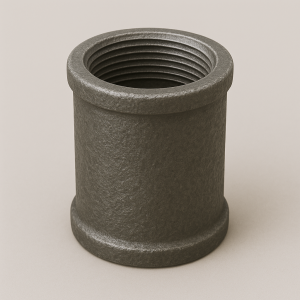 Чугунная муфта переходная ДУ 32х20 (1 1/4 х 3/4 дюйма) ГОСТ 8957-75 оцинкованная в наличии в Магадане