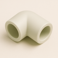 Уголок полипропиленовый 45° ДУ 40