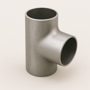 Тройник нержавеющий равнопроходной 26,9х3,2 мм 12Х18Н10Т в наличии в Магадане