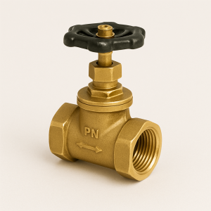 Клапан обратный латунный муфтовый пружинный ДУ 20 в наличии в Магадане