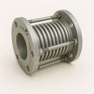 Компенсатор стальной осевой фланцевый ДУ 40 в наличии в Магадане