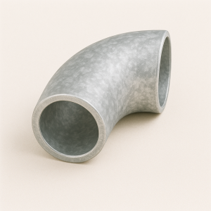 Отвод оцинкованный бесшовный 90° ДУ 133 в наличии в Магадане