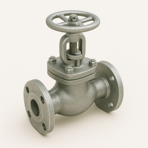 Стальной клапан запорный сальниковый под приварку ДУ 40 РУ 25 ГОСТ 9697-87 в наличии в Магадане