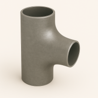 Стальной тройник бесшовный приварной переходной ДУ 50 ГОСТ 17376-2001