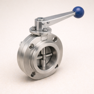 Клапан Бабочка S-S AISI 316 DN 100 (104х2,0) в наличии в Магадане